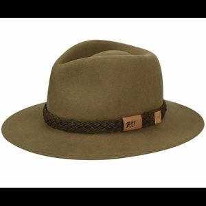 Bailey of Hollywood Sturges wide brim fedora in kangaroo M